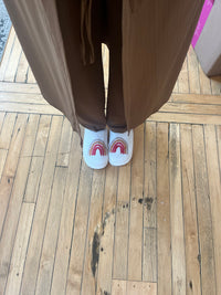 Rainbow Slippers**
