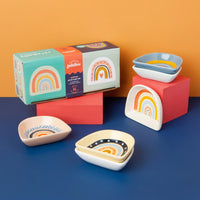 Rainbows Shaped Pinch Bowls