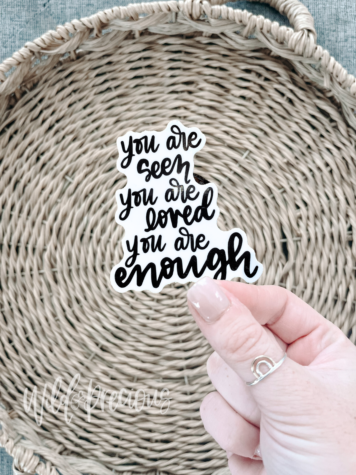 You Are Enough Sticker