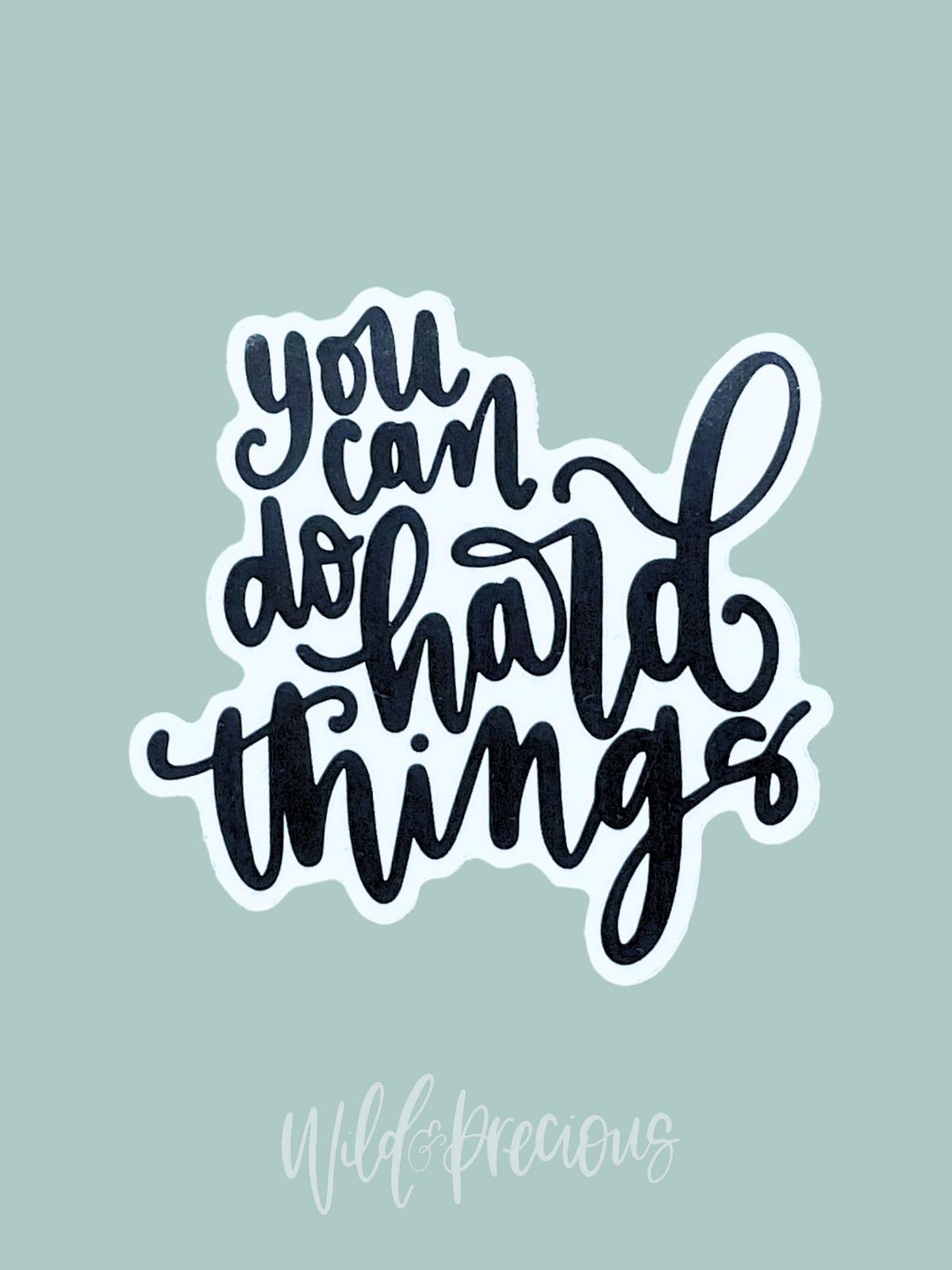 You Can Do Hard Things Sticker