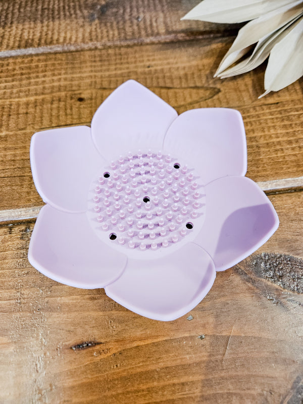 Shower Steamer Lotus Tray - Petal Pink