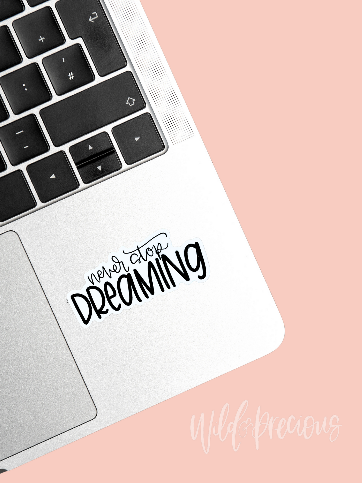 Never Stop Dreaming Sticker