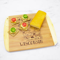 Wisconsin Cutting & Charcuterie Board