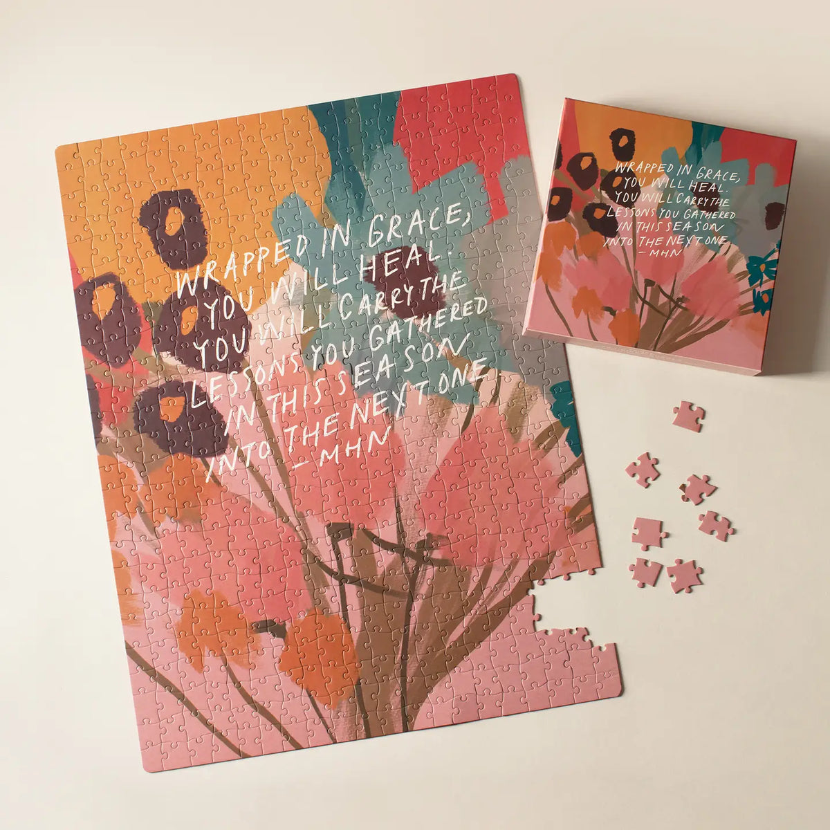 500 Piece Puzzle - Wrapped in Grace