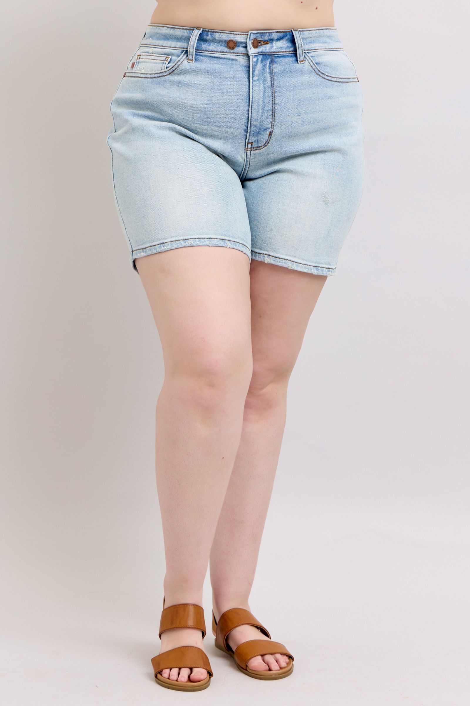 JB 2 Button Denim Shorts with Pockets – Wild & Precious Boutique
