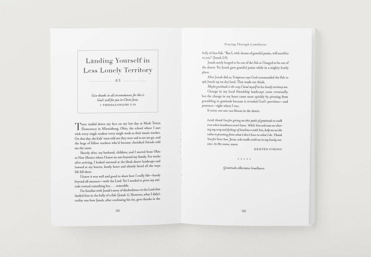 Praying Through Loneliness Paperback