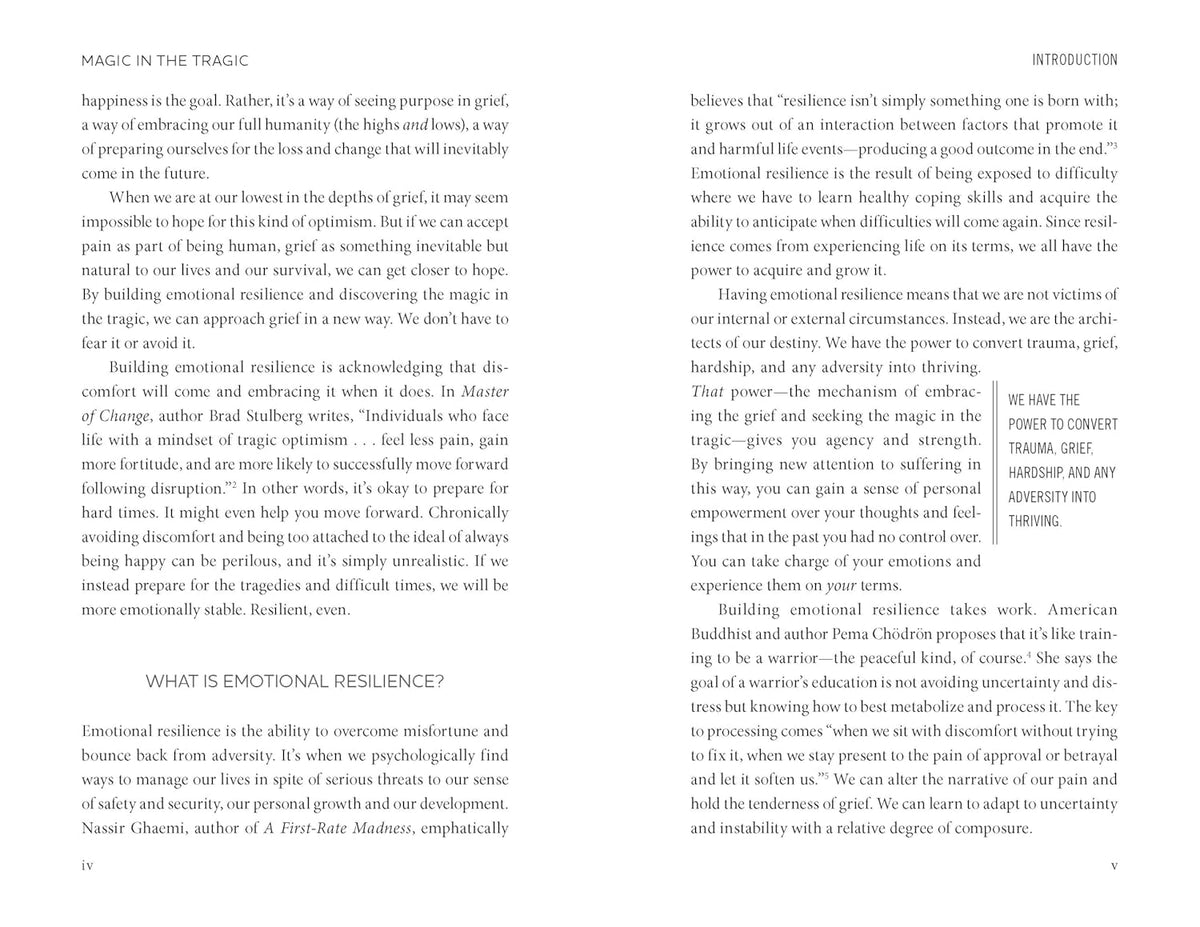 The Magic In The Tragic Hardcover