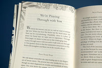 Praying Through Cancer Devotional Hardcover Book