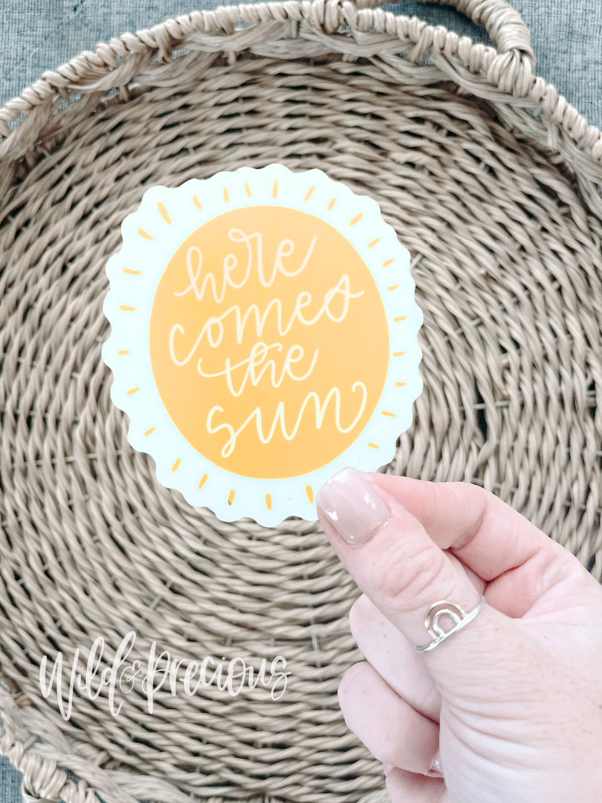 Here Comes the Sun Sticker