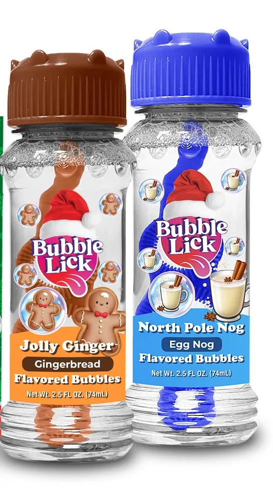 Holiday Flavored Bubbles- 4 Flavors