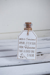 Cardinal Sympathy Jar