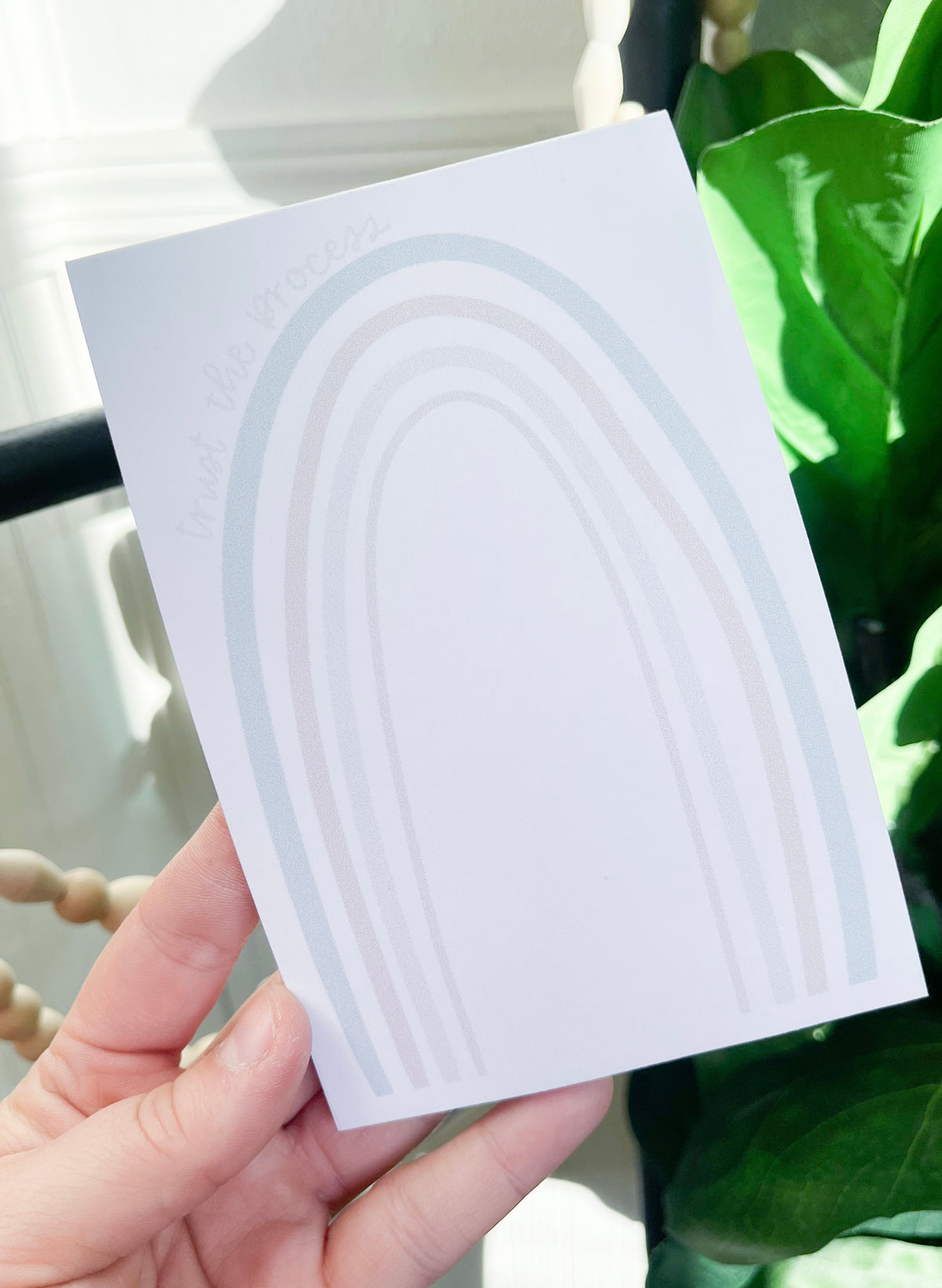 Trust the Process Notepad