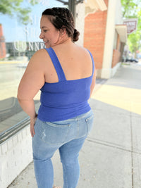 Royal Ribbed Tank