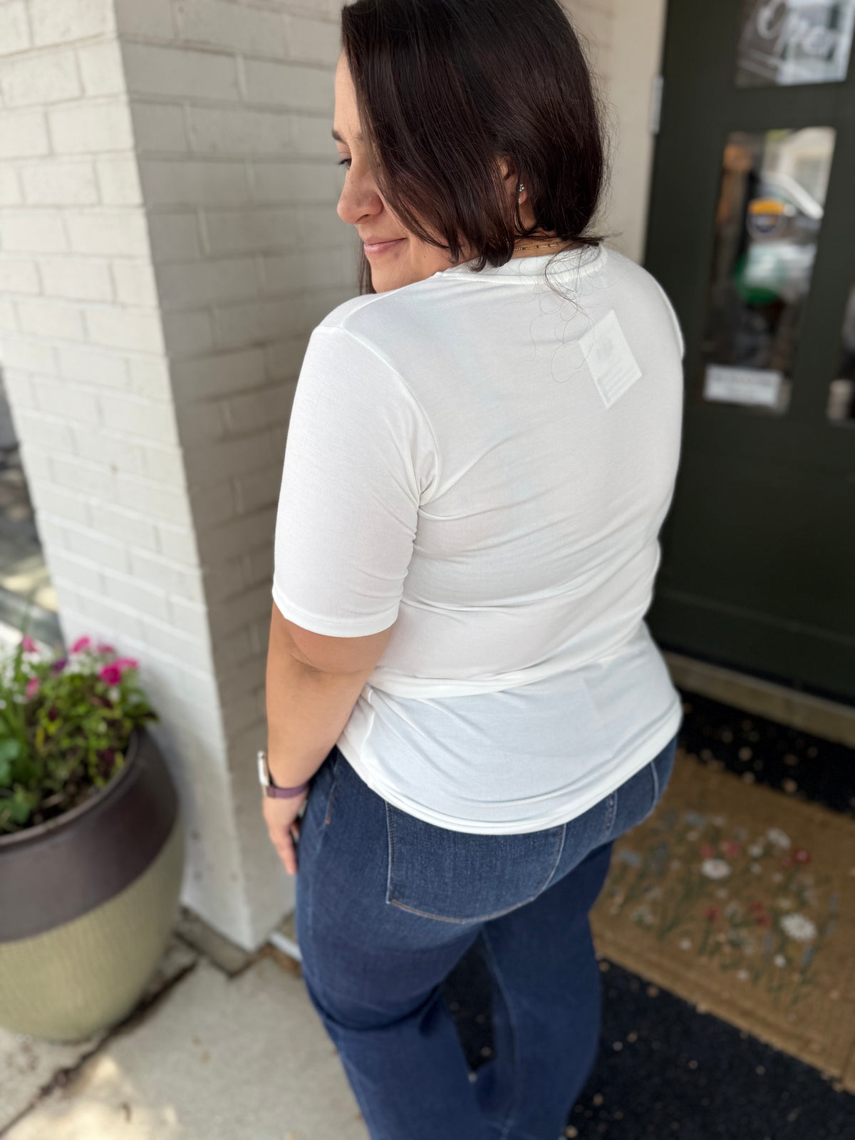 Classic Everyday Short Sleeve - White