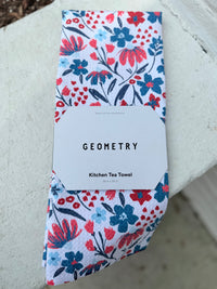 Summer Bloom Tea Towel