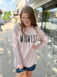 Midwest Oversized Graphic Pullover
