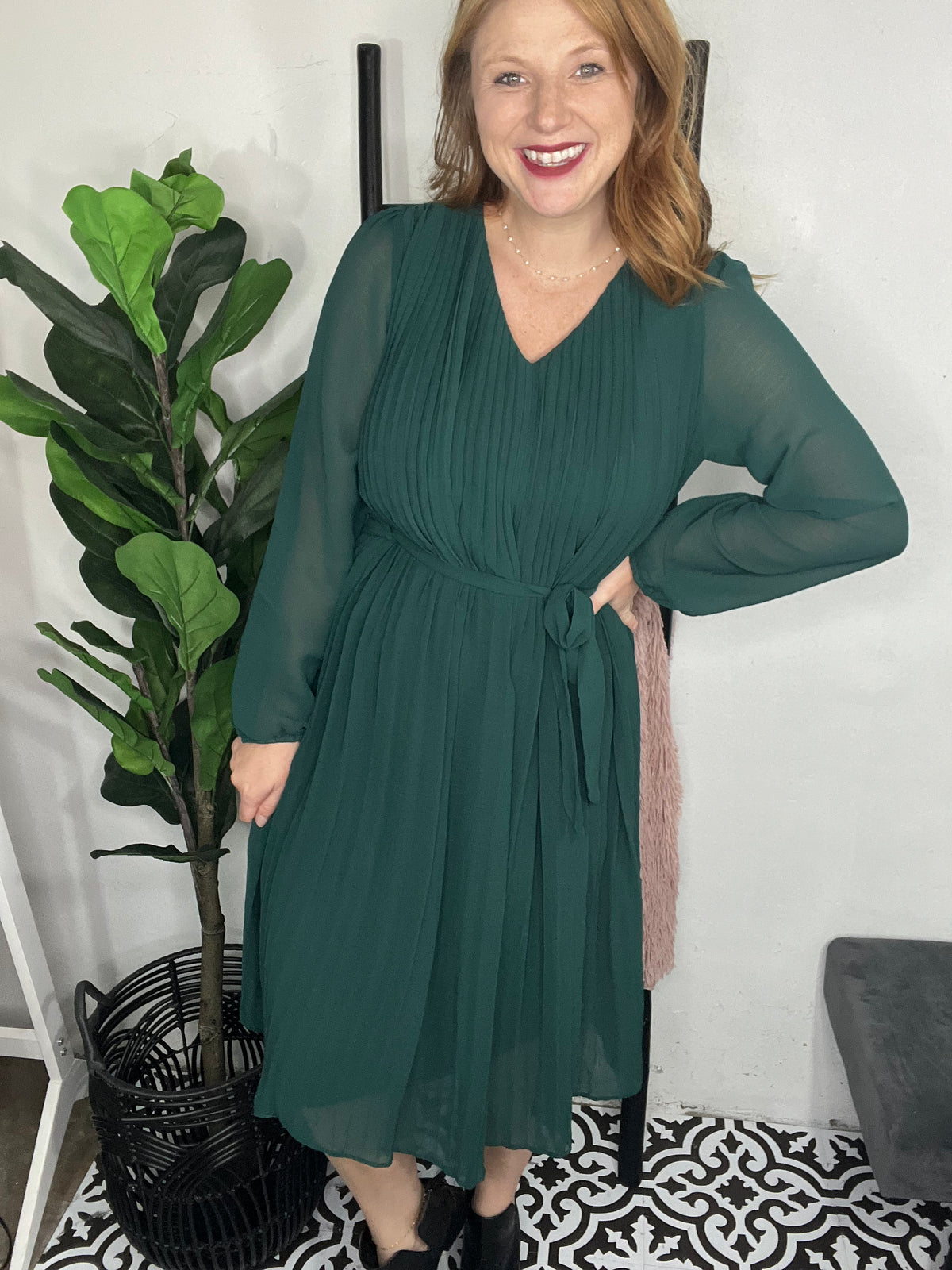 Evergreen Enchantment Dress**