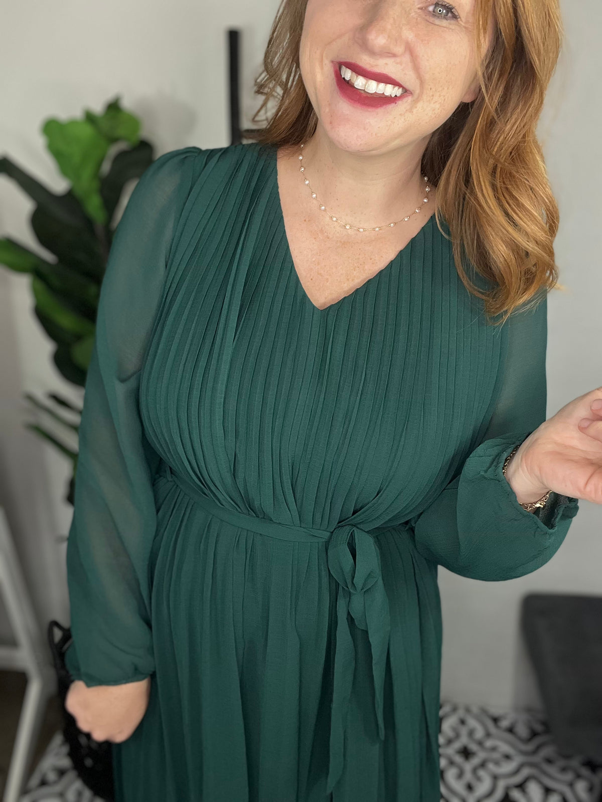 Evergreen Enchantment Dress**