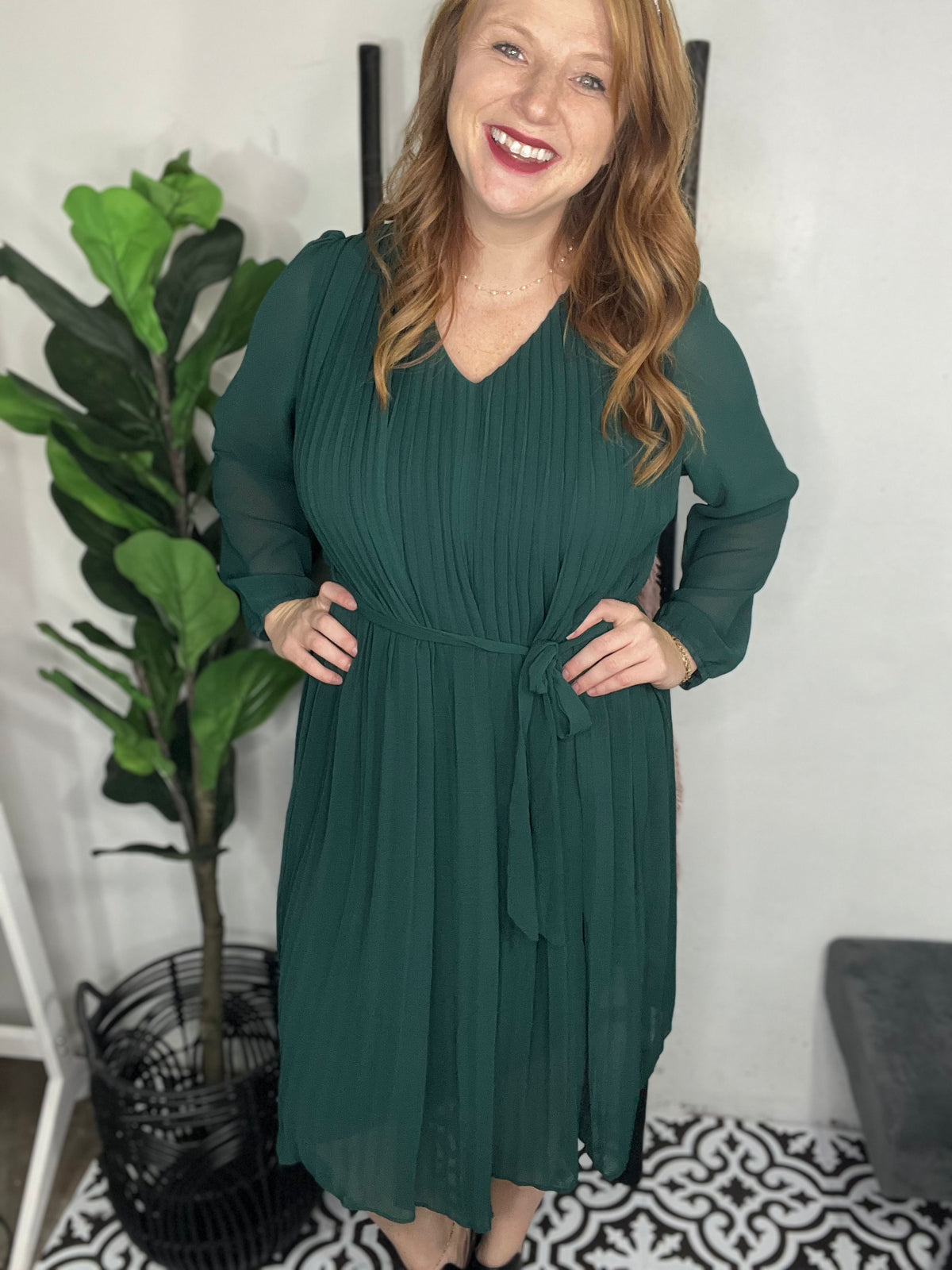 Evergreen Enchantment Dress**