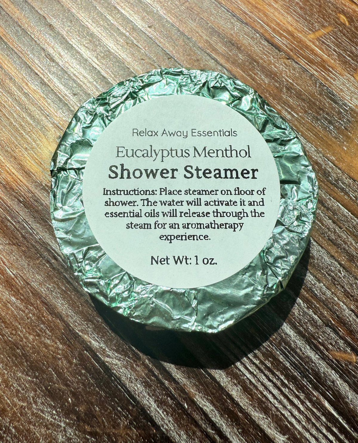Single Shower Steamer - Eucalyptus Menthol