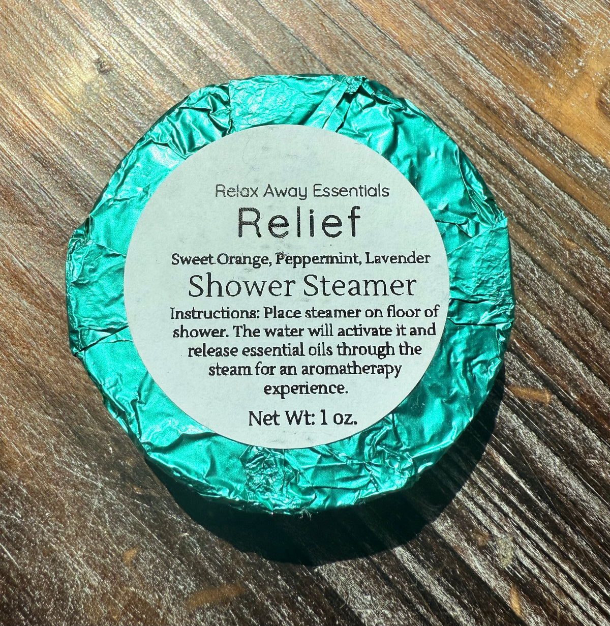 Single Shower Steamer - Relief