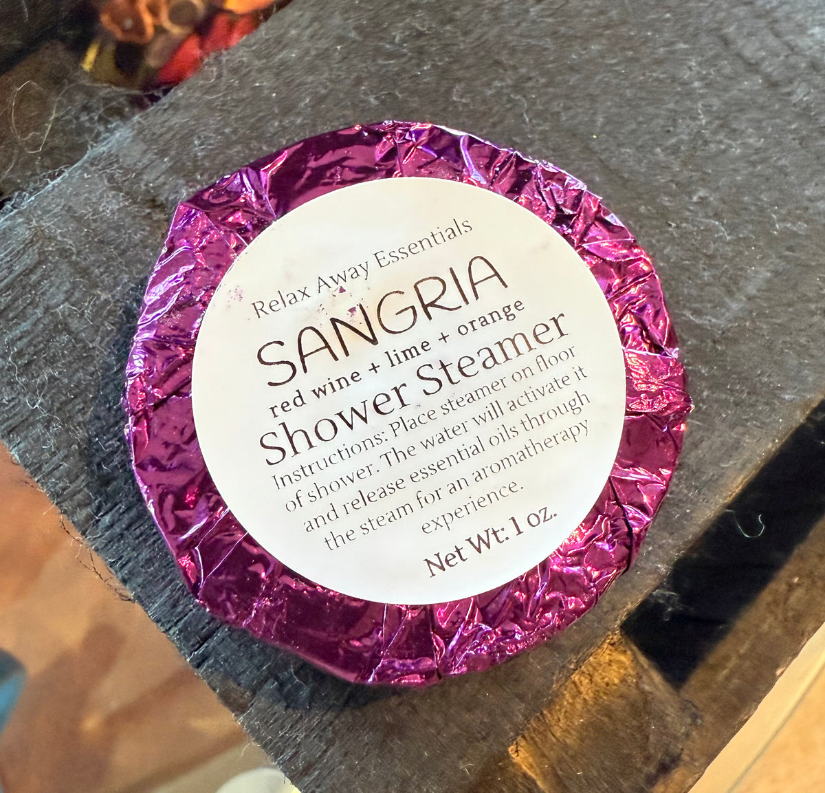 Single Shower Steamer - Sangria