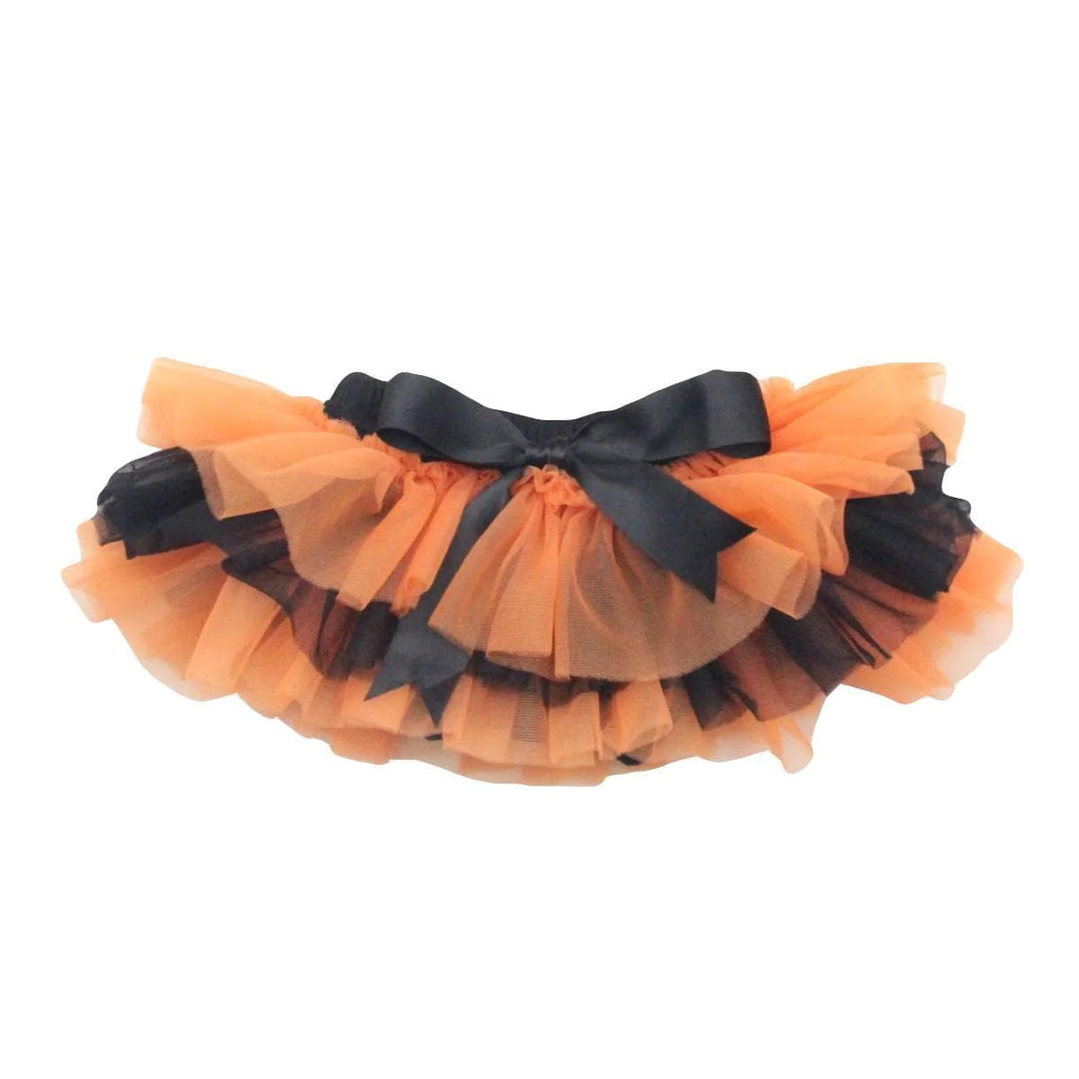 Game Day Orange + Black Bloomer Tutu**