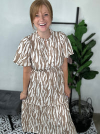 Posie Striped Maxi Dress