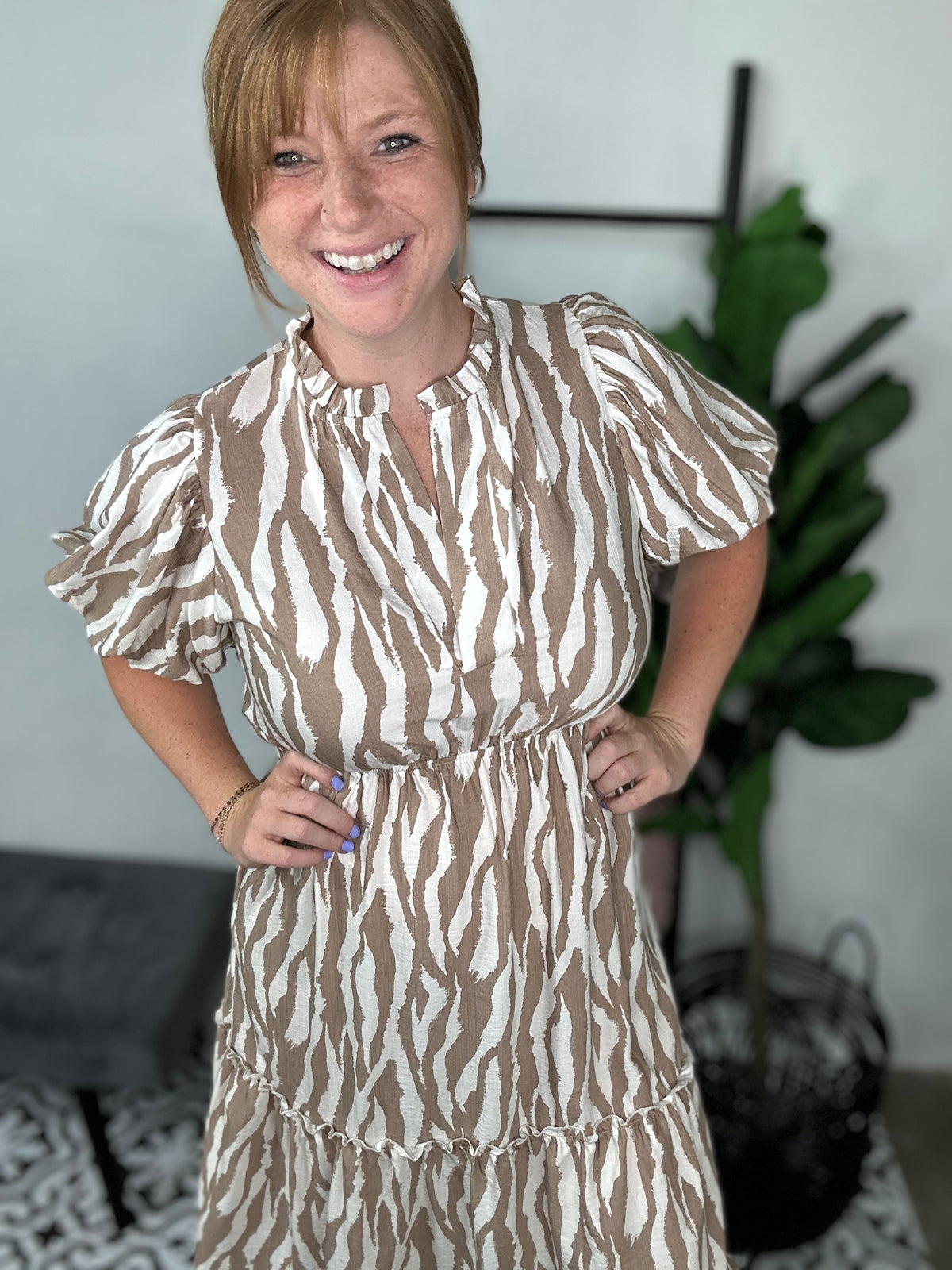 Posie Striped Maxi Dress