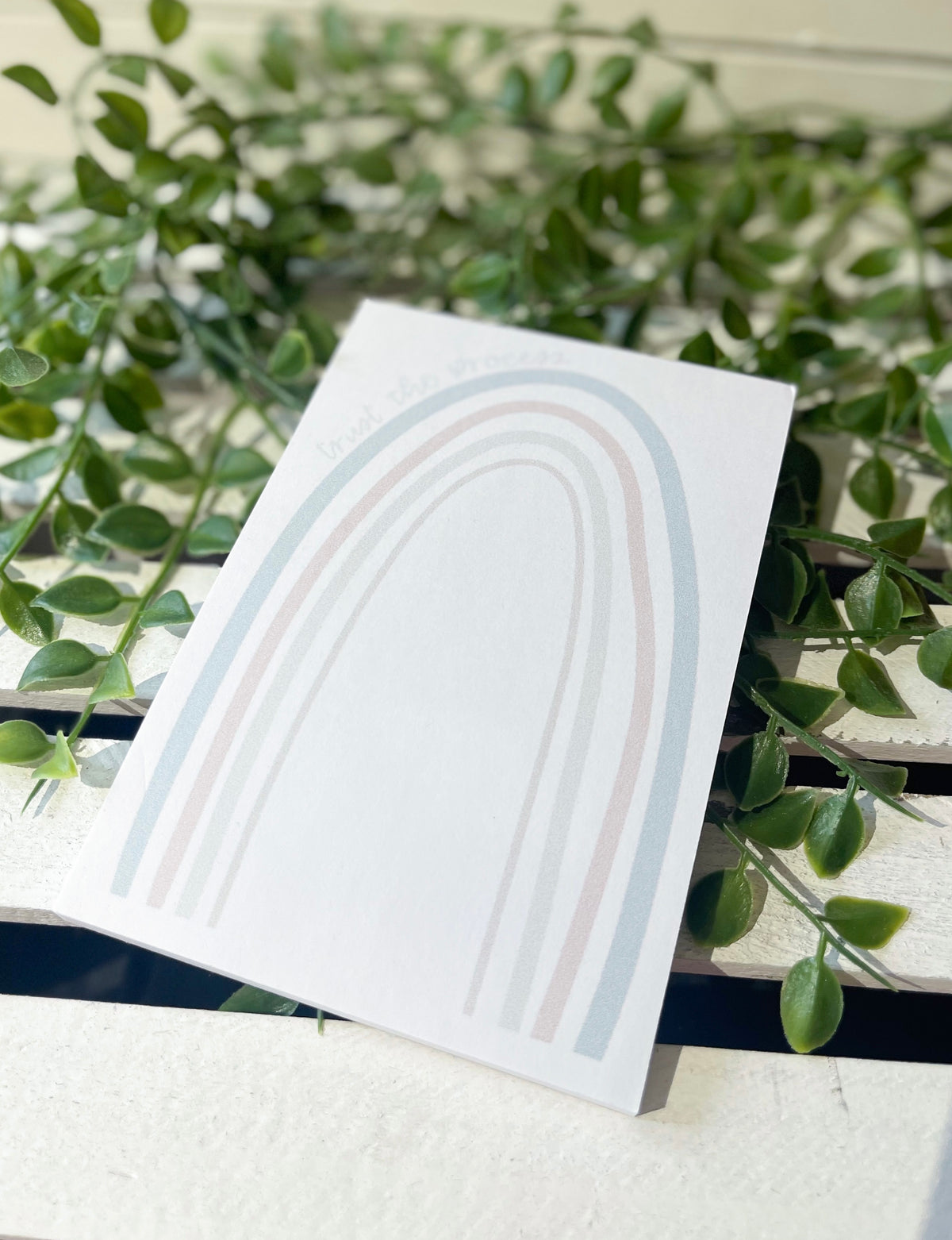 Trust the Process Notepad