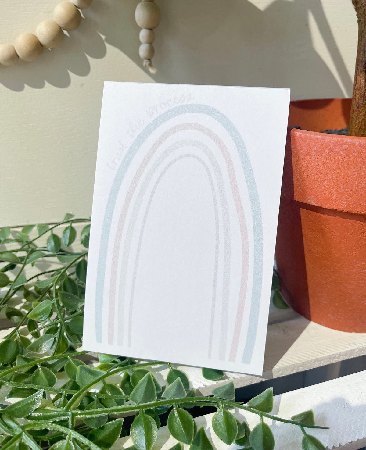 Trust the Process Notepad