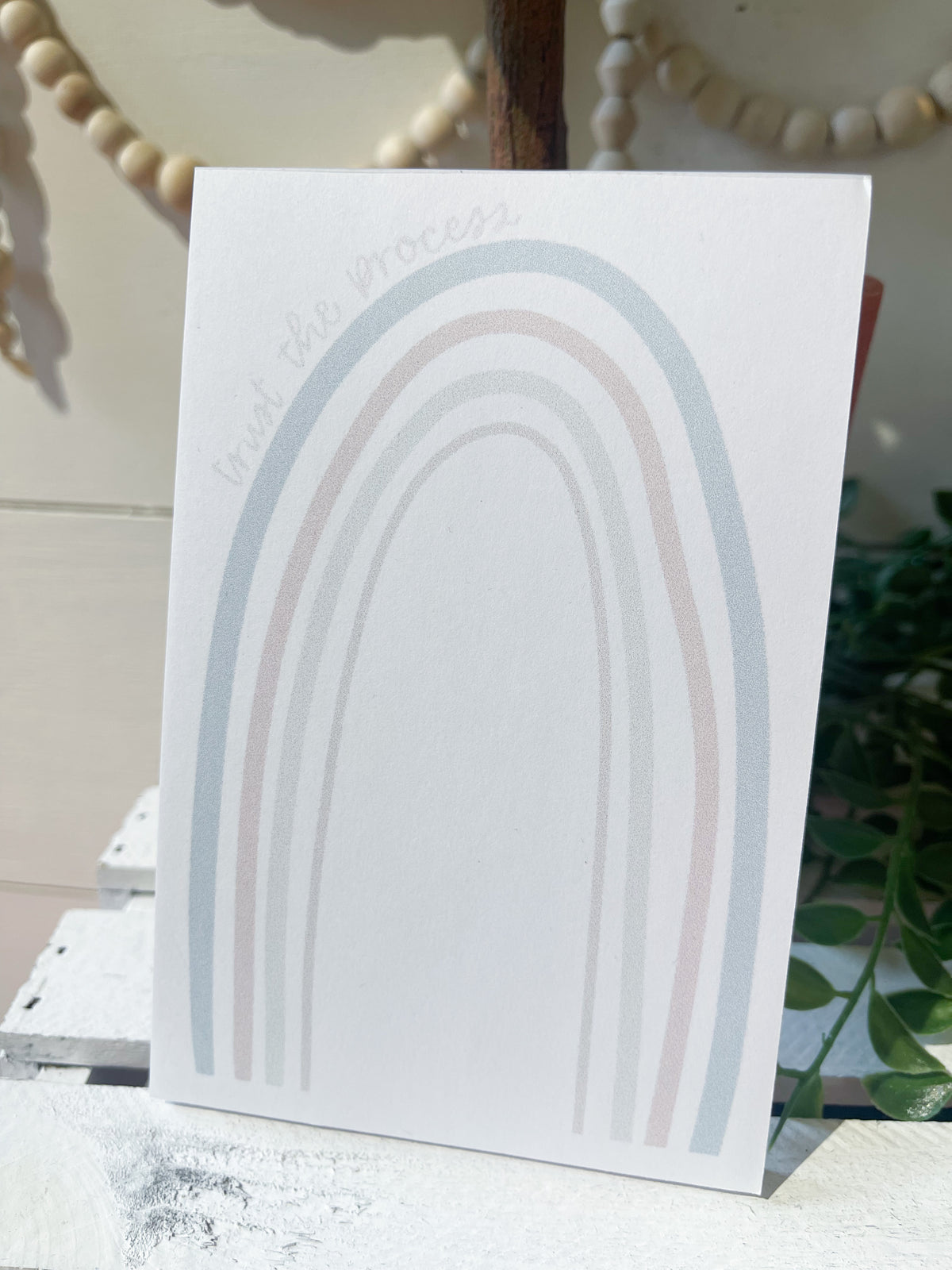 Trust the Process Notepad