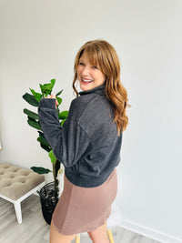 Criss Cross Mauve Butter Skort