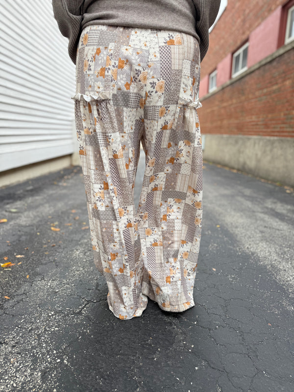 Patchwork Boho Pants
