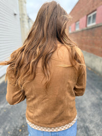 Soft Camel Moto Jacket