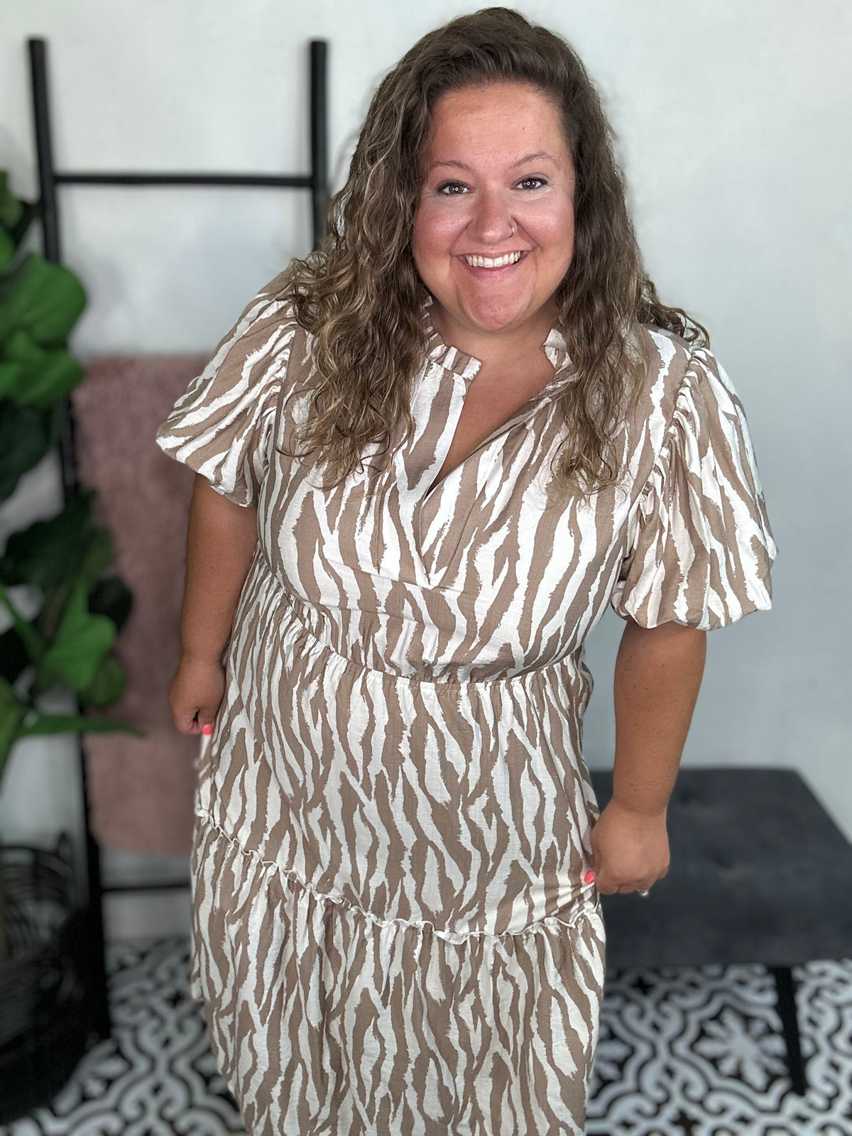 Posie Striped Maxi Dress
