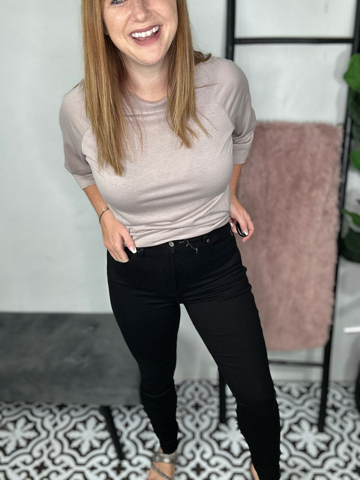 Clara Black Skinny Leg Judy Blue Jean