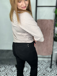 Clara Black Skinny Leg Judy Blue Jean