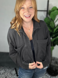 Midnight Wash Relaxed jacket