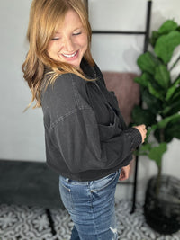 Midnight Wash Relaxed jacket