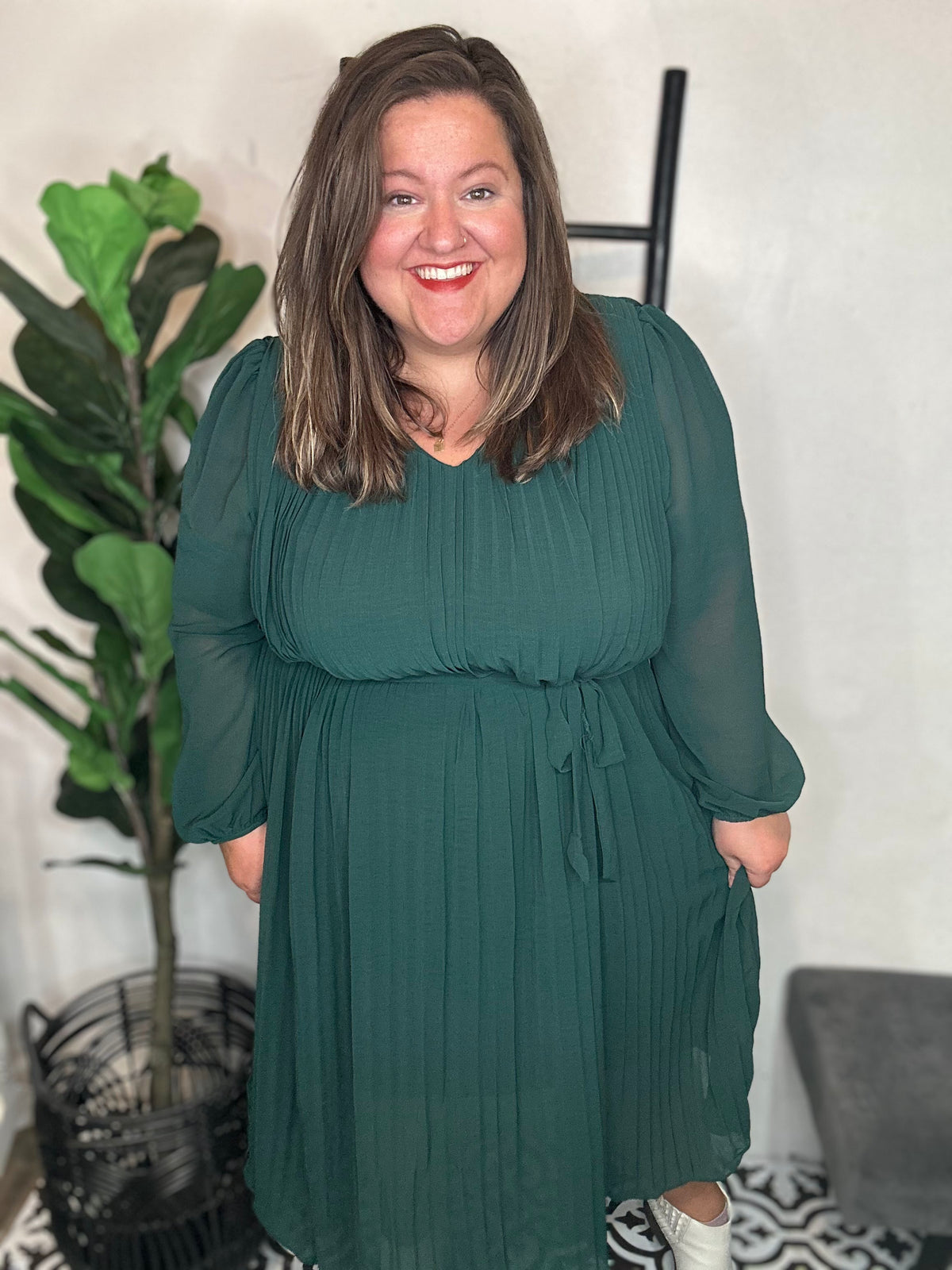 Evergreen Enchantment Dress**