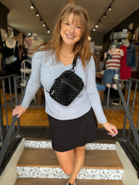 Black Butter Skort