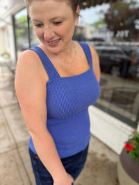 Royal Ribbed Tank