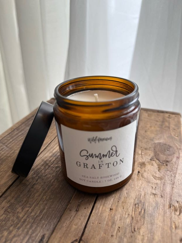 Summer in Grafton - 7 oz Soy Candle -NC