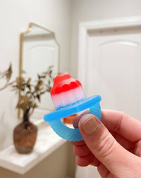 Itzy Ritzy Teensy Teether™ Hero Pop Soothing Silicone Teether