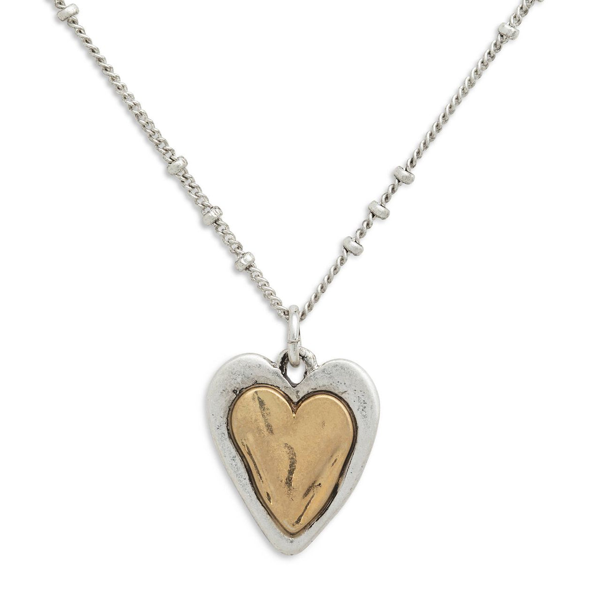 Guardian Angel Necklace - Heart