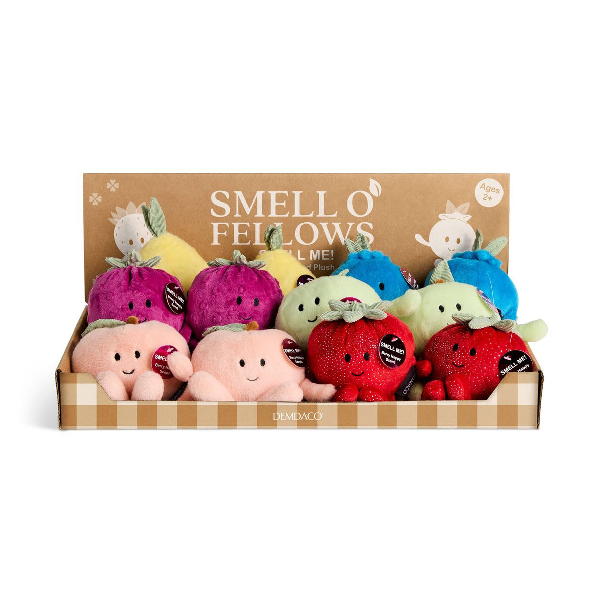 Smello' Fellows Berry Happy Scented Assorted Plushies