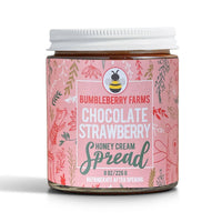 Chocolate Strawberry Honey Cream Spread - 8oz