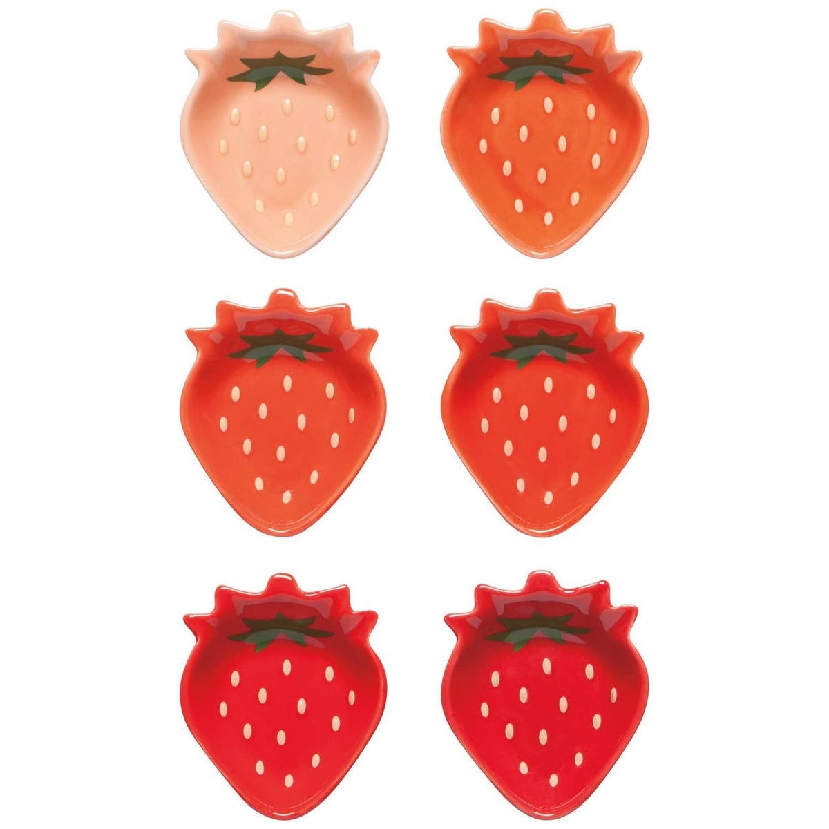 Berry Sweet Shaped Pinch Bowls - Set of 6
