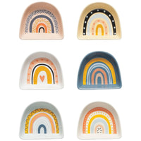 Rainbows Shaped Pinch Bowls